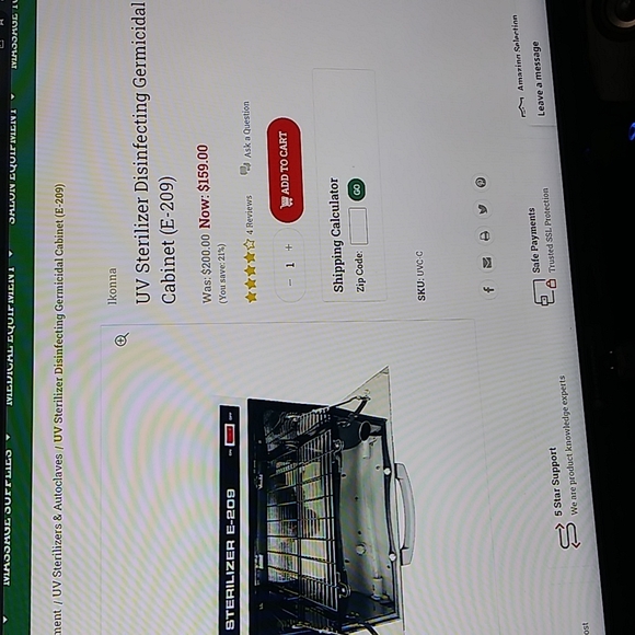 Makeup tool sanitizer cabinet oven - Picture 9 of 9